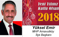 Yüksel Emir’in Yeni Yıl Mesajı