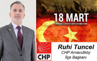 Ruhi Tuncel’in Çanakkale Zaferi ve Şehitleri Anma Günü Mesajı