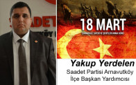 Yakup Yerdelen’in Çanakkale Zaferi ve Şehitleri Anma Günü Mesajı