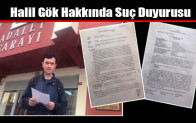 Gazeteci Zafer Kara CHP Çatalca İlçe Başkanı Halil Gök Hakkında Suç Duyurusunda Bulundu