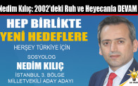 Nedim Kılıç: 2002’deki Ruh ve Heyecanla DEVAM