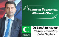 Doğan Altınkaynak’ın Ramazan Bayramı Mesajı