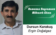 Dursun Karakuş’un Ramazan Bayramı Mesajı