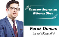 Faruk Duman’ın Ramazan Bayramı Mesajı