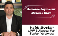 Fatih Bostan’ın Ramazan Bayramı Mesajı