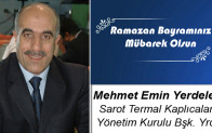 Mehmet Emin Yerdelen’in Ramazan Bayramı Mesajı
