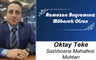 Oktay Teke’nin Ramazan Bayramı Mesajı