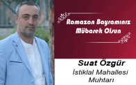 Suat Özgür’ün Ramazan Bayramı Mesajı