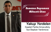 Yakup Yerdelen’in Ramazan Bayramı Mesajı