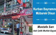 Mustafa Sarı’nın Kurban Bayramı Mesajı