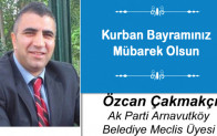 Özcan Çakmakçı’nın Kurban Bayramı Mesajı