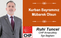 Ruhi Tuncel’in Kurban Bayramı Mesajı