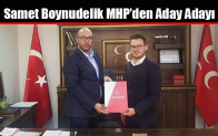 Samet Boynudelik MHP’den Aday Adayı