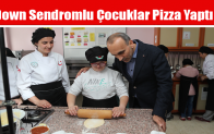 Down Sendromlu Çocuklar Pizza Yaptı