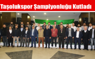 Taşolukspor Şampiyonluğu Kutladı