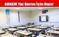 ARGEM Yaz Kursu İçin Hazır