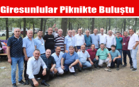 Giresunlular Piknikte Buluştu