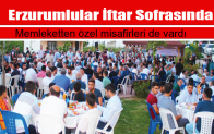 Erzurumlular İftar Sofrasında