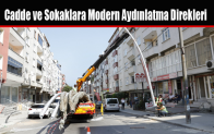 Cadde ve Sokaklara Modern Aydınlatma Direkleri