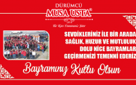 Dürümcü Musa Usta’dan Ramazan Bayramı Mesajı