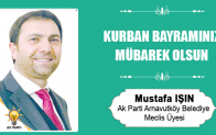 Mustafa Işın’ın Kurban Bayramı Mesajı