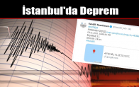 İstanbul’da Deprem