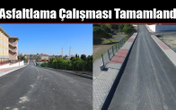 Asfaltlama Çalışması Tamamlandı