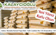 Kalaycıoğlu Orman Ürünleri ve Yapı Malzemeleri’nden Yeni Yıl Mesajı