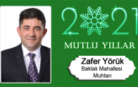 Zafer Yörük’ün Yeni Yıl Mesajı