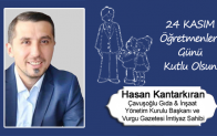 Hasan Kantarkıran’ın Öğretmenler Günü Mesajı