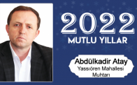 Abdülkadir Atay’ın Yeni Yıl Mesajı