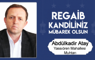 Abdülkadir Atay’ın Regaib Kandili Mesajı