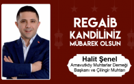 Halit Şenel’in Regaib Kandili Mesajı