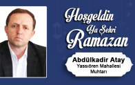 Abdulkadir Atay’ın Ramazan Ayı Mesajı