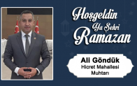 Ali Göndük’ün Ramazan Ayı Mesajı