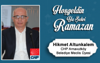 Hikmet Altunkalem’in Ramazan Ayı Mesajı