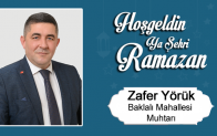 Zafer Yörük’ün Ramazan Ayı Mesajı