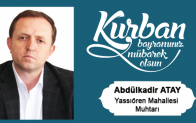 Abdülkadir Atay’ın Kurban Bayramı Mesajı