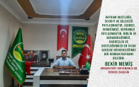 Bekir Memiş’in Kurban Bayramı Mesajı