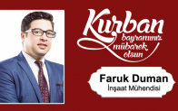 Faruk Duman’ın Kurban Bayramı Mesajı