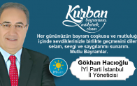 Gökhan Hacıoğlu’nun Kurban Bayramı Mesajı