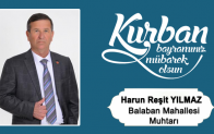 Harun Reşit Yılmaz’ın Kurban Bayramı Mesajı