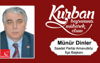 Münür Dinler’in Kurban Bayramı Mesajı