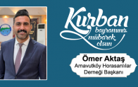 Ömer Aktaş’ın Kurban Bayramı Mesajı