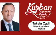 Tahsin Özdil’in Kurban Bayramı Mesajı