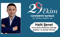 Halit Şenel’in Cumhuriyet Bayramı Mesajı