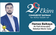 Hamza Balkaya’nın Cumhuriyet Bayramı Mesajı