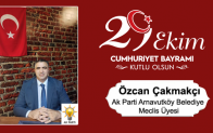 Özcan Çakmakçı’nın Cumhuriyet Bayramı Mesajı