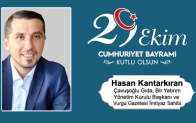 Hasan Kantarkıran’ın Cumhuriyet Bayramı Mesajı