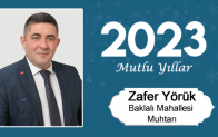 Zafer Yörük’ün Yeni Yıl Mesajı